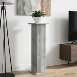 Support de Plante Gris béton 30,5 x 30 x 100,5 cm 617208617208
