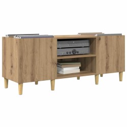 Meuble à vinyles 121 x 38 x 48 cm Bois d'ingénierie 617212617212