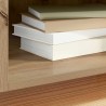 Meuble à vinyles 121 x 38 x 48 cm Bois d'ingénierie 617212617212