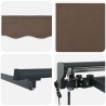Auvent rétractable électrique Taupe 2,5 x 2 m 617216617216