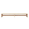 Support de moniteur 100x24x13 cm Bois de pin solide 617217617217