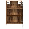 Armoire Miroir de Salle de Bain Bois ancien 43 x 16 x 62.5 cm 617218617218