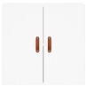Armoire murale blanc 60x31x60 cm bois d'ingénierie 617221617221