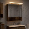 Armoire Miroir de Salle de Bain Bois ancien 60 x 14.5 x 70 cm 617222617222