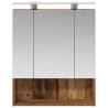 Armoire Miroir de Salle de Bain Bois ancien 60 x 14.5 x 70 cm 617222617222