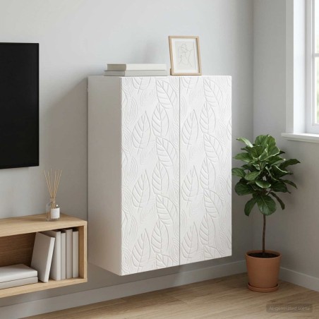 Armoire Murale Blanc brillant 66 x 34,5 x 90 cm 617224617224