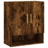 Armoire murale chêne fumé 60x31x70 cm bois d'ingénierie 617232617232