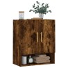 Armoire murale chêne fumé 60x31x70 cm bois d'ingénierie 617232617232