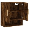 Armoire murale chêne fumé 60x31x70 cm bois d'ingénierie 617232617232