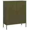 Armoire de rangement Vert olive 80x35x101,5 cm Acier 617233617233