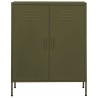 Armoire de rangement Vert olive 80x35x101,5 cm Acier 617233617233
