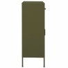 Armoire de rangement Vert olive 80x35x101,5 cm Acier 617233617233