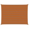 Voile d'ombre Orange et marron 8 x 6 m 100 % polyester Oxford 617236617236