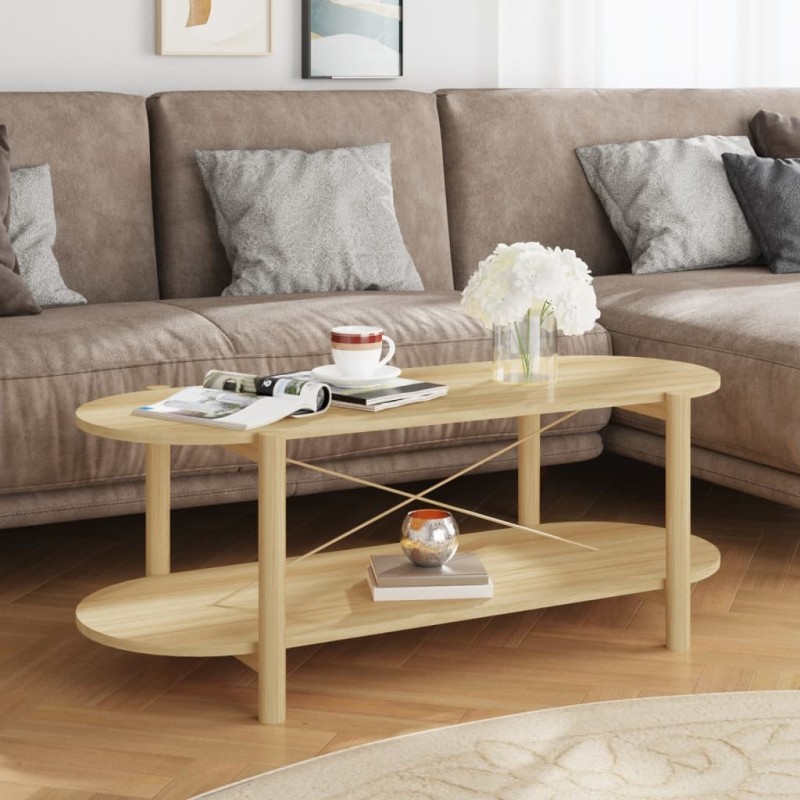 Table basse 110x48x40 cm Bois d'ingénierie 617238617238