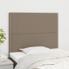 Tête de lit Taupe 100x5x118/128 cm Tissu 617239617239
