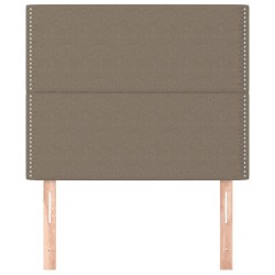 Tête de lit Taupe 100x5x118/128 cm Tissu 617239617239
