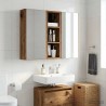 Armoire murale de salle de bain Bois ancien 20 x 16 x 62,5 cm 617245617245