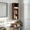 Armoire murale de salle de bain Bois ancien 20 x 16 x 62,5 cm 617245617245