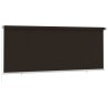 Store roulant d'extérieur 355 (l) x 140 (H) cm marron HDPE 617247617247