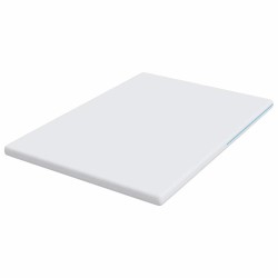 Surmatelas Blanc 140 x 190 cm Tissu jacquard 617250617250