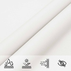 Voile d'ombre Blanc 6 x 2 m 100 % polyester Oxford 617251617251