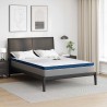 Surmatelas Blanc 160 x 200 cm Tissu jacquard 617252617252