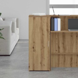 Armoire rangement chêne artisanal 40x45x103,5cm bois ingénierie 617256617256
