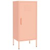 Armoire de rangement Rose 42,5x35x101,5 cm Acier 617260617260