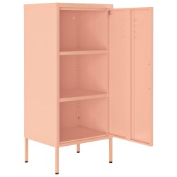 Armoire de rangement Rose 42,5x35x101,5 cm Acier 617260617260