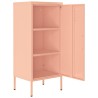 Armoire de rangement Rose 42,5x35x101,5 cm Acier 617260617260