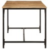Table à manger 160x80x75 cm bois de manguier massif brut 617263617263