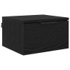 Cabinet de chevet avec tiroir 2 pcs Chêne noir 34 x 30 x 20 cm 617267617267