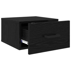 Cabinet de chevet avec tiroir 2 pcs Chêne noir 35 x 35 x 20 cm 617271617271