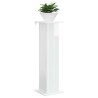 Support de Plante Blanc brillant 30,5 x 30 x 100,5 cm 617275617275