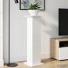 Support de Plante Blanc brillant 30,5 x 30 x 100,5 cm 617275617275