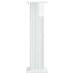 Support de Plante Blanc brillant 30,5 x 30 x 100,5 cm 617275617275