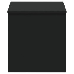 Table basse noir 102x50,5x52,5 cm bois d'ingénierie 617276617276