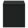 Table basse noir 102x50,5x52,5 cm bois d'ingénierie 617276617276