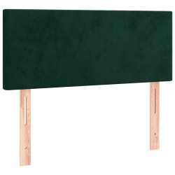 Tête de lit Vert foncé 80x5x78/88 cm Velours 617277617277