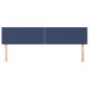 Têtes de lit Bleu 200x5x78/88 cm Tissu 617279617279
