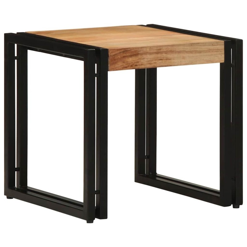 Table basse Marron 40 x 40 x 38 cm Bois d'Acacia Massif 617281617281