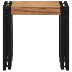 Table basse Marron 40 x 40 x 38 cm Bois d'Acacia Massif 617281617281