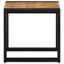 Table basse Marron 40 x 40 x 38 cm Bois d'Acacia Massif 617281617281