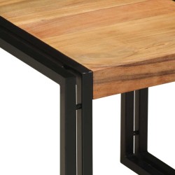 Table basse Marron 40 x 40 x 38 cm Bois d'Acacia Massif 617281617281