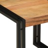 Table basse Marron 40 x 40 x 38 cm Bois d'Acacia Massif 617281617281