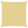Voile d'ombre Jaune et blanc 6 x 6 m HDPE 617287617287