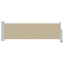 Auvent latéral 100 x 300 cm 100% polyester fer acier 617300617300