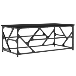 Table basse Noir 100x50x40 cm Bois d'ingénierie 617305617305