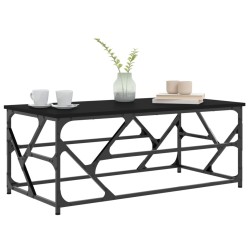 Table basse Noir 100x50x40 cm Bois d'ingénierie 617305617305