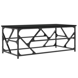Table basse Noir 100x50x40 cm Bois d'ingénierie 617305617305